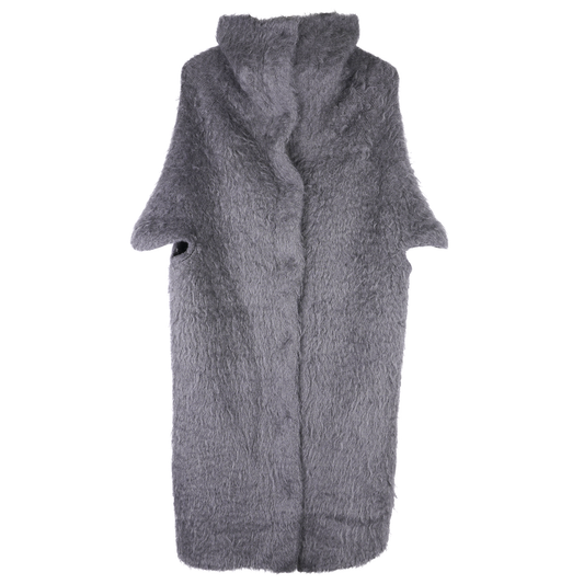 SLEEVELESS COAT / GREY