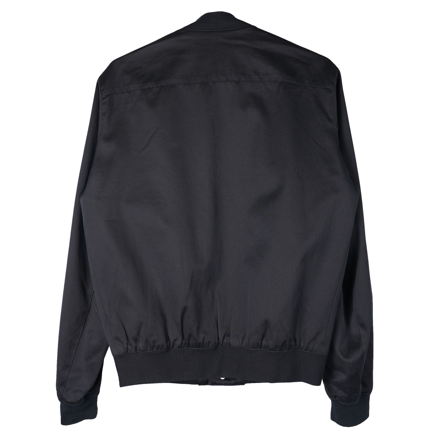 ZIPPER VARSITY BLOUSON / BLACK