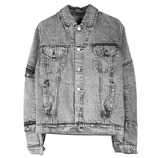 DENIM JACKET / GREY