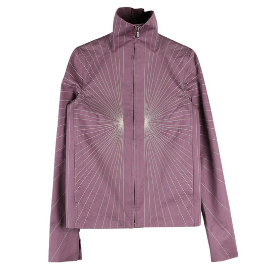 TURTLENECK JACKET / PURPLE