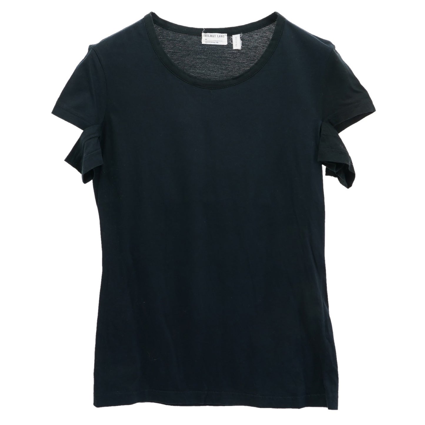 SLIT T-SHIRT / BLACK