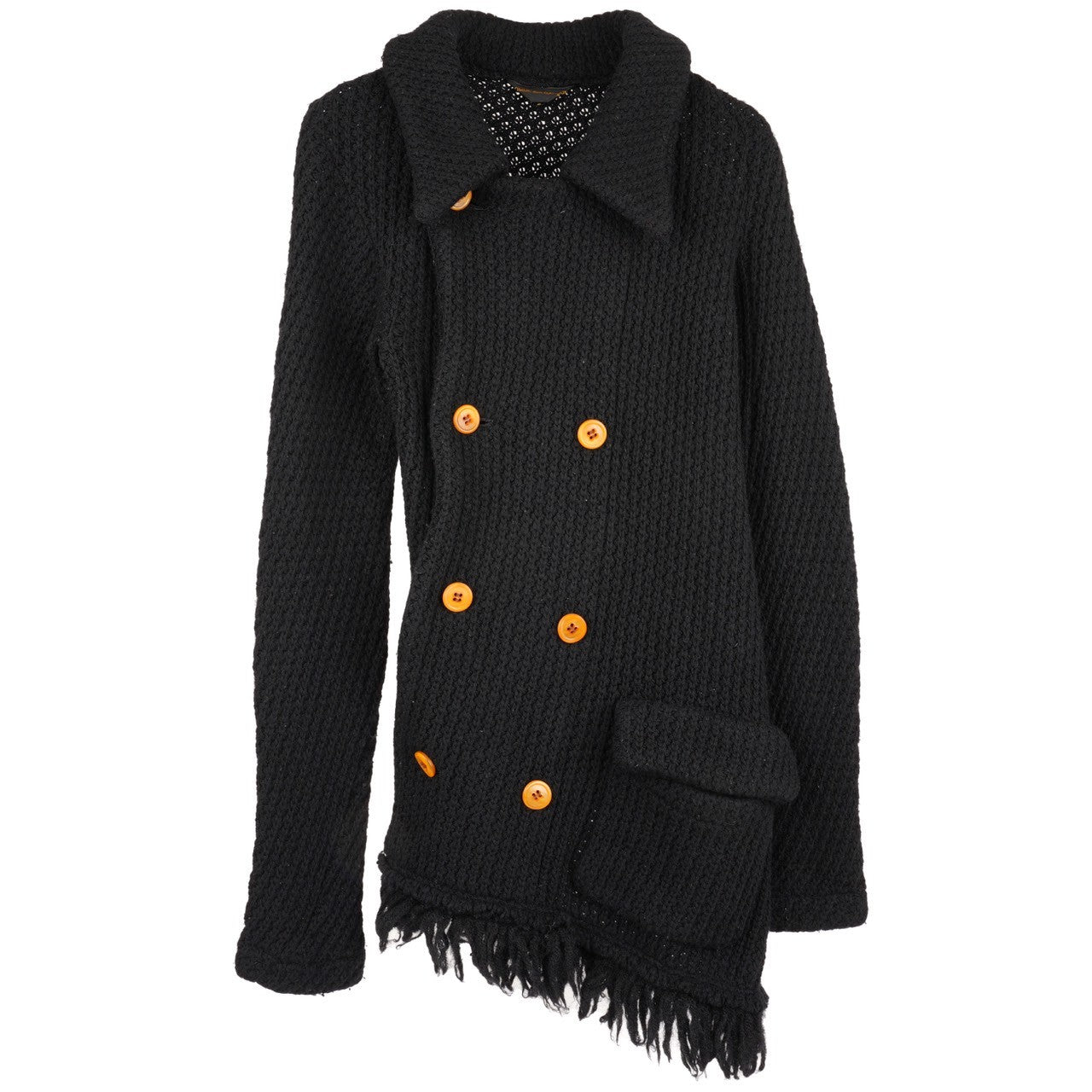 ASYMMETRY COAT / BLACK