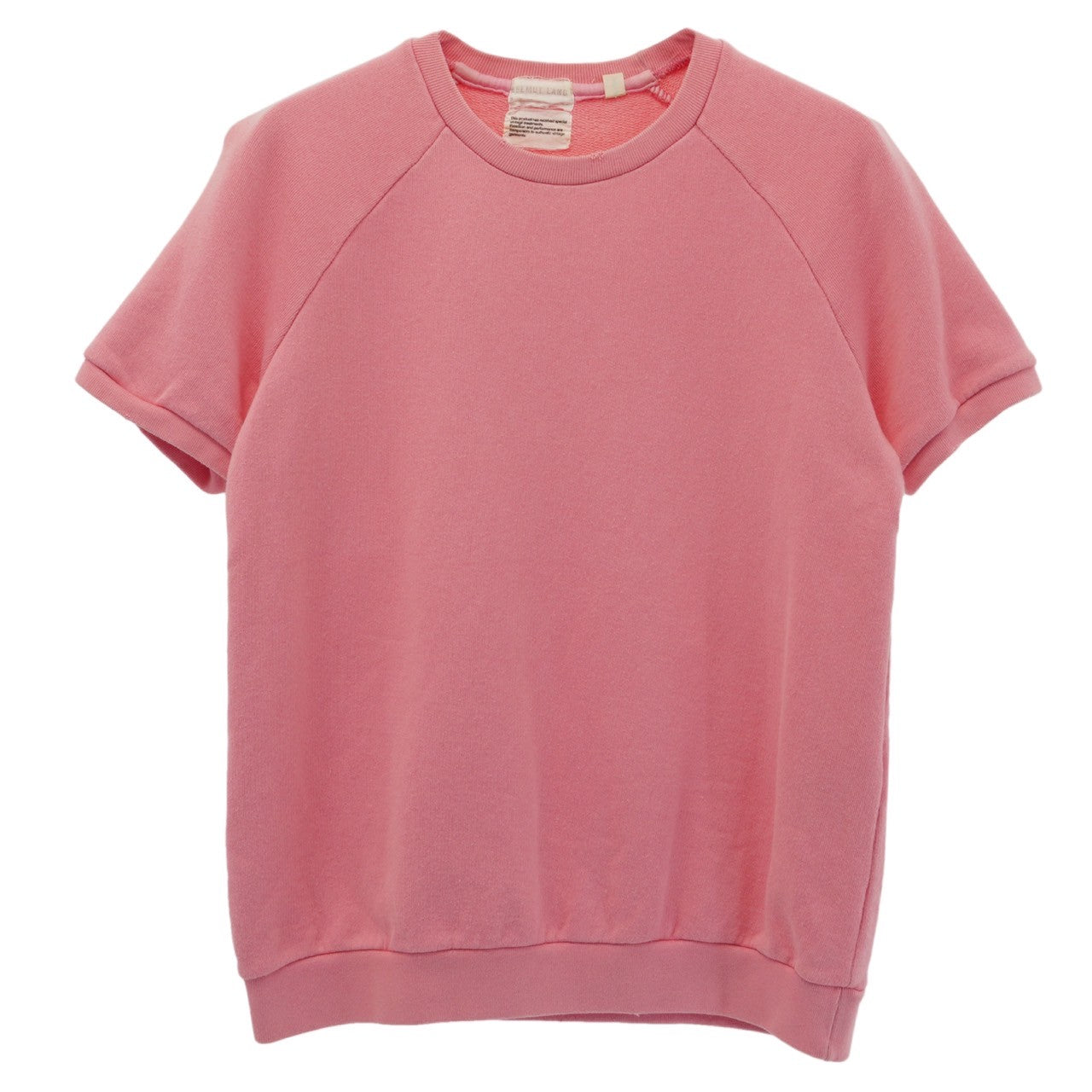 SHORT SLEEVE SWEATSHIRT / PINK