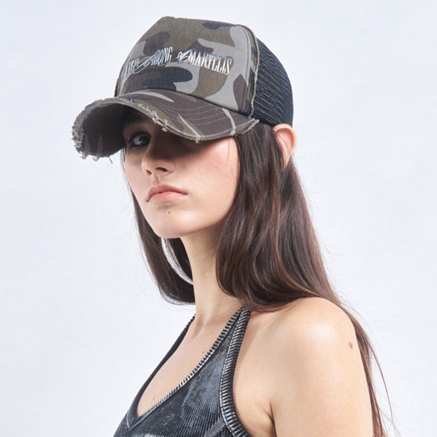 AMARALYLIS MESH CAP / CAMO