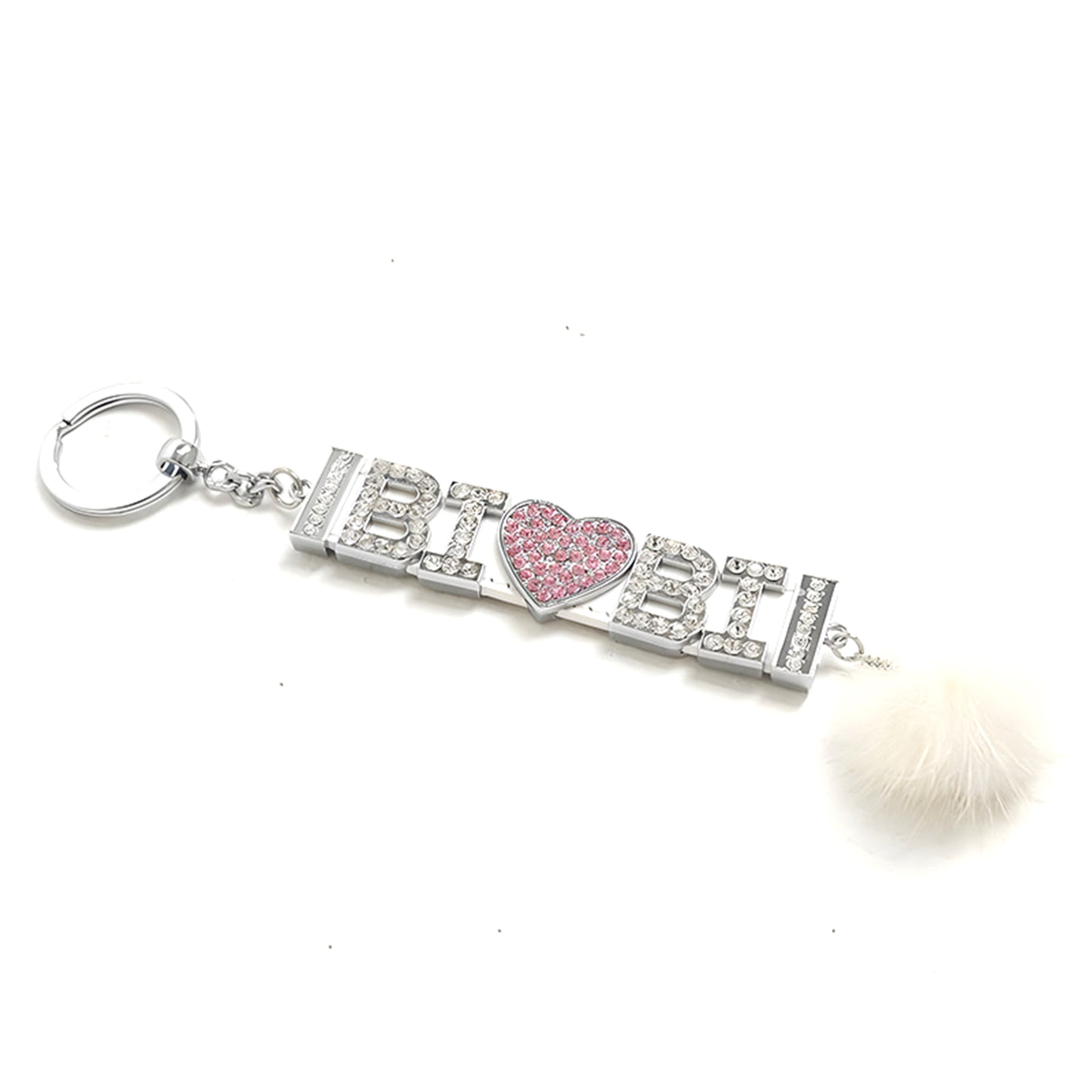 ID KEYRING / SILVER