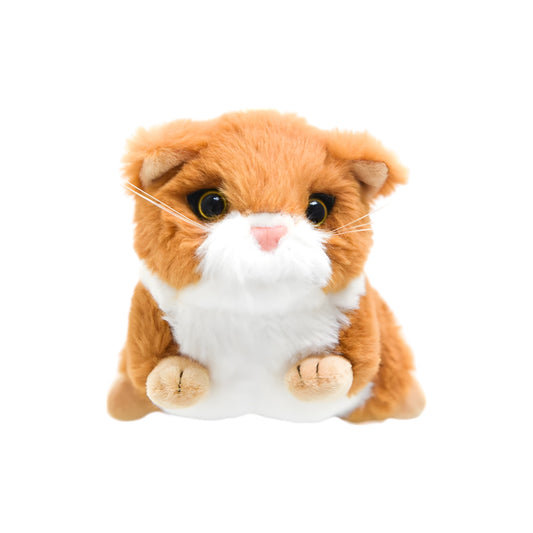 CHUBBY CAT KEYRING / CHEESE