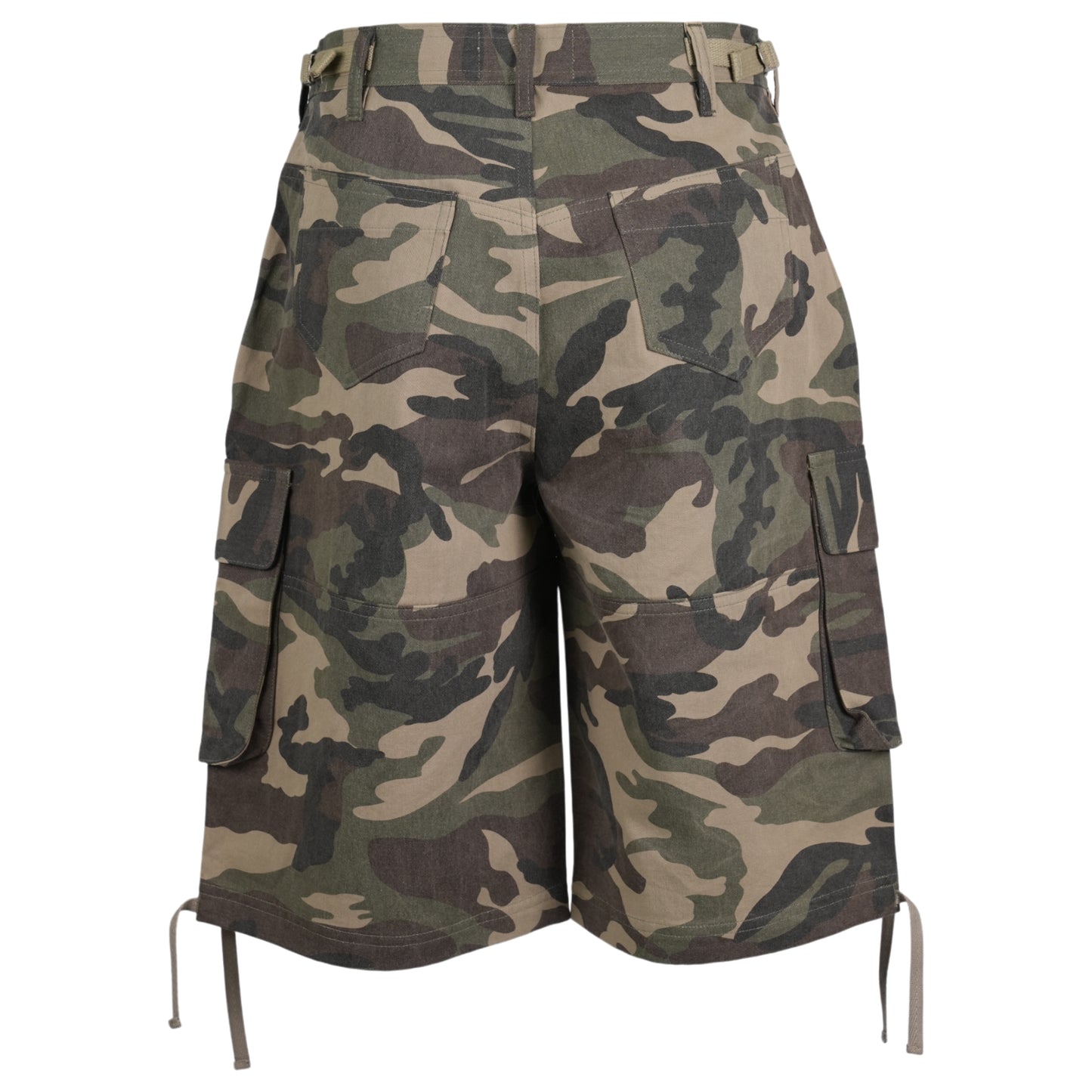 CARGO MIDI PANTS / CAMO