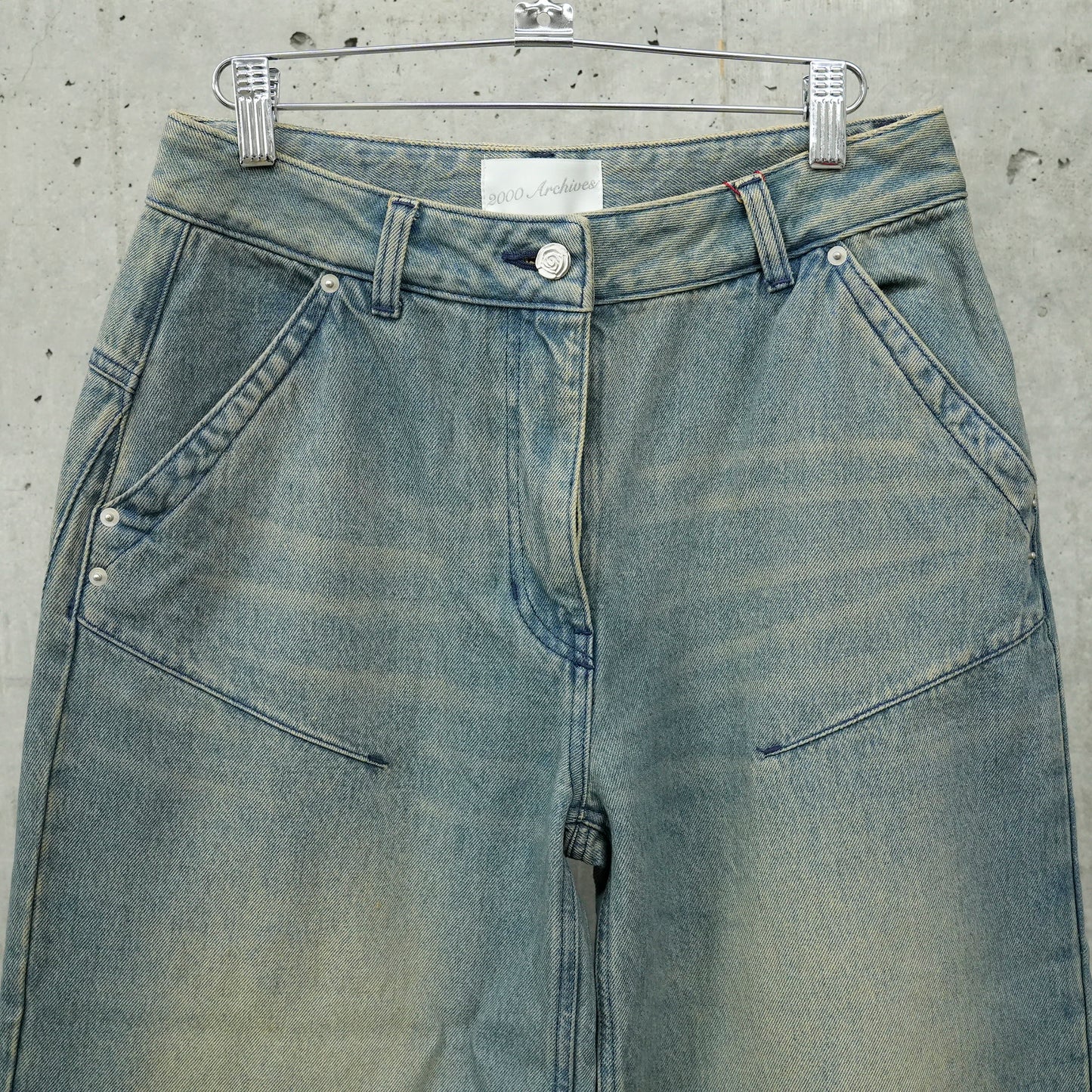 MEGAN WIDE DENIM / VINTAGE BLUE