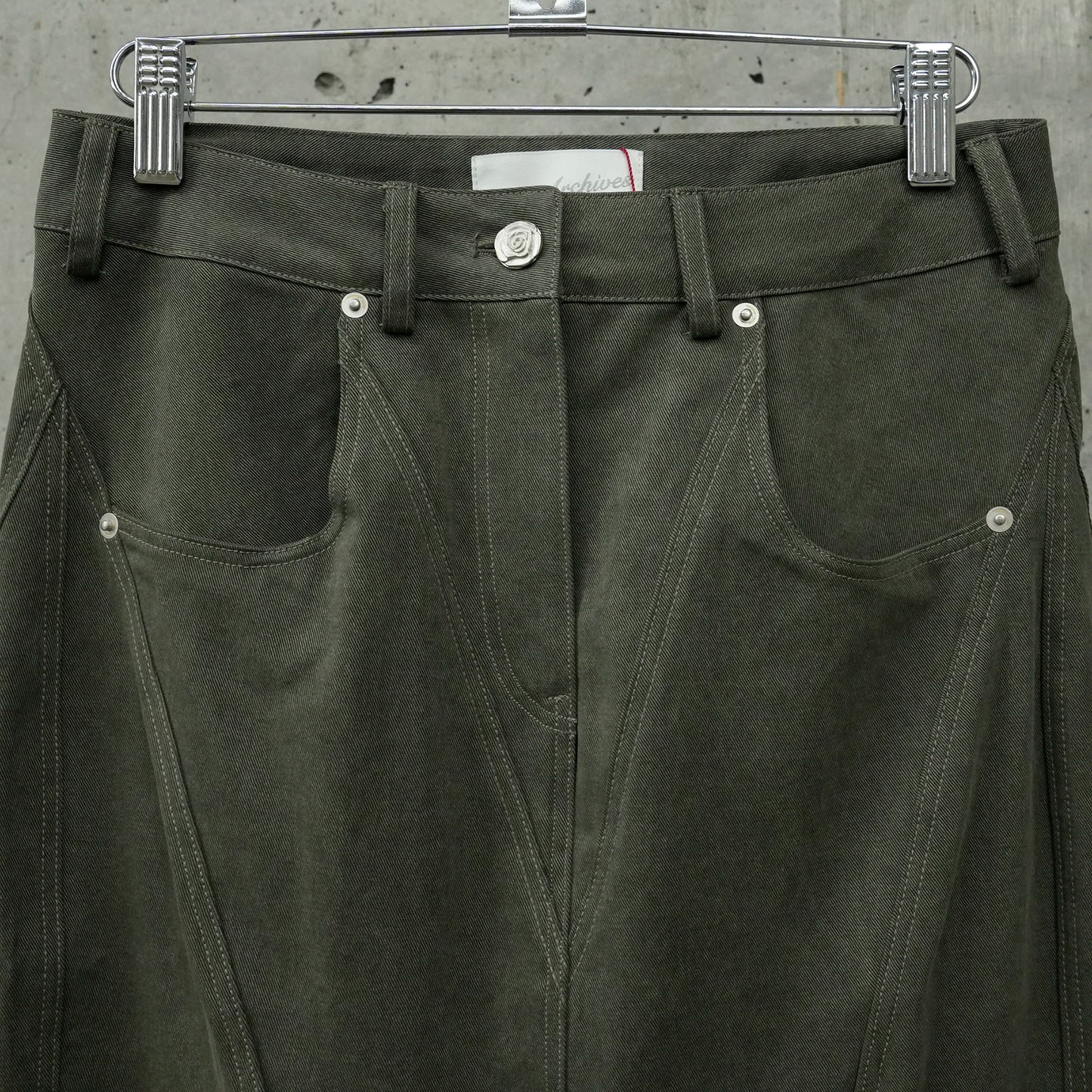 MERMAID CARGO SKIRT / VINTAGE KHAKI