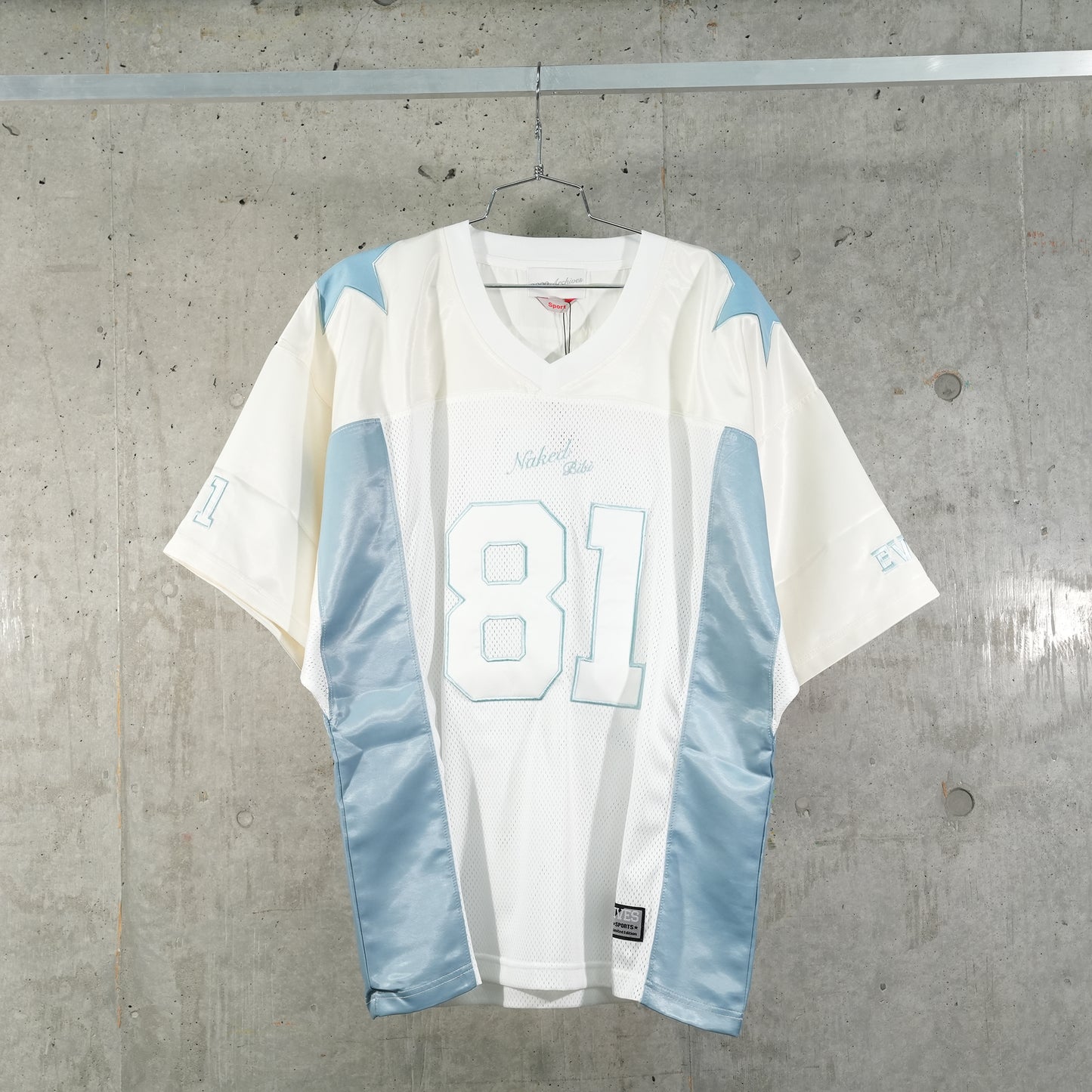 FOOTBALL T-SHIRT / SKY BLUE