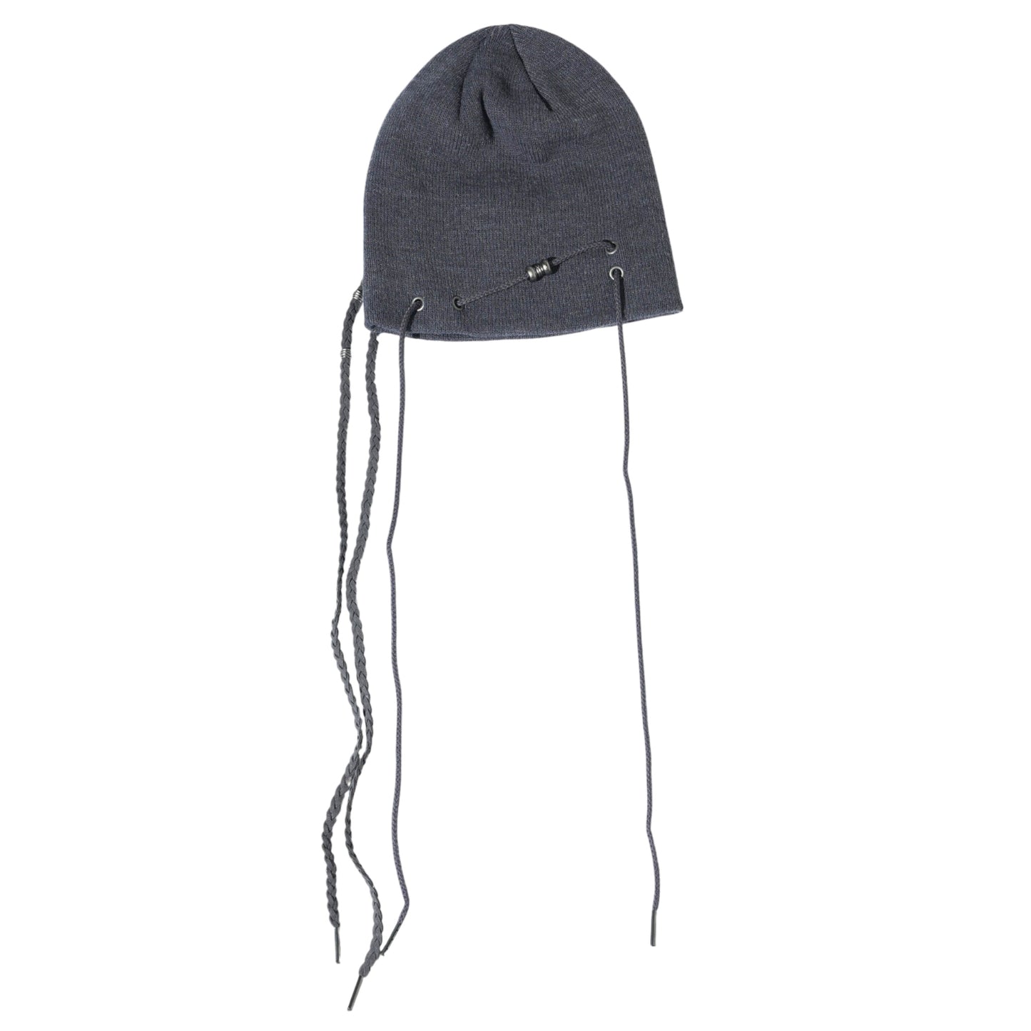 A SPRAYED STUD BEANIE / CHARCOAL