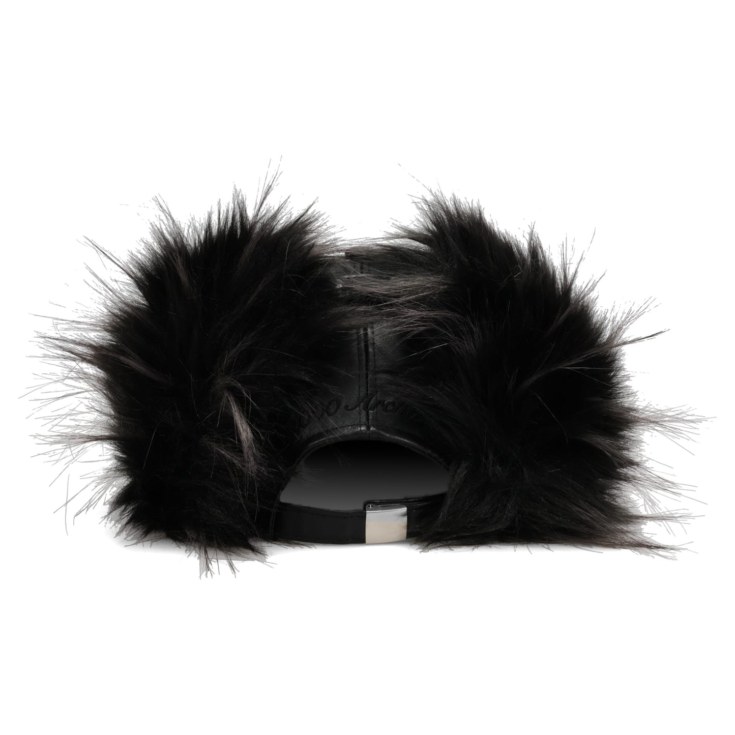 2000 FUR EARFLAP CAP / BLACK