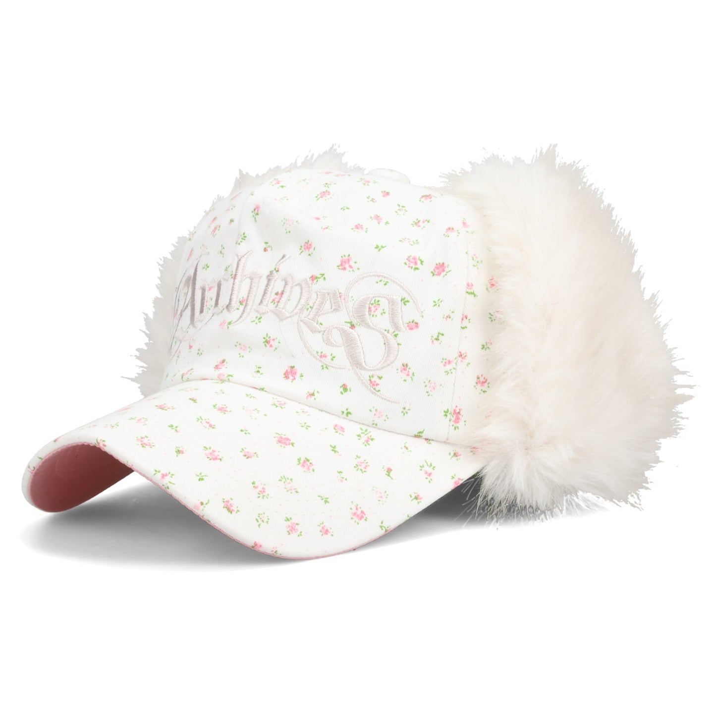 ARCHIVES DAISY FUR EARFLAP CAP / IVORY