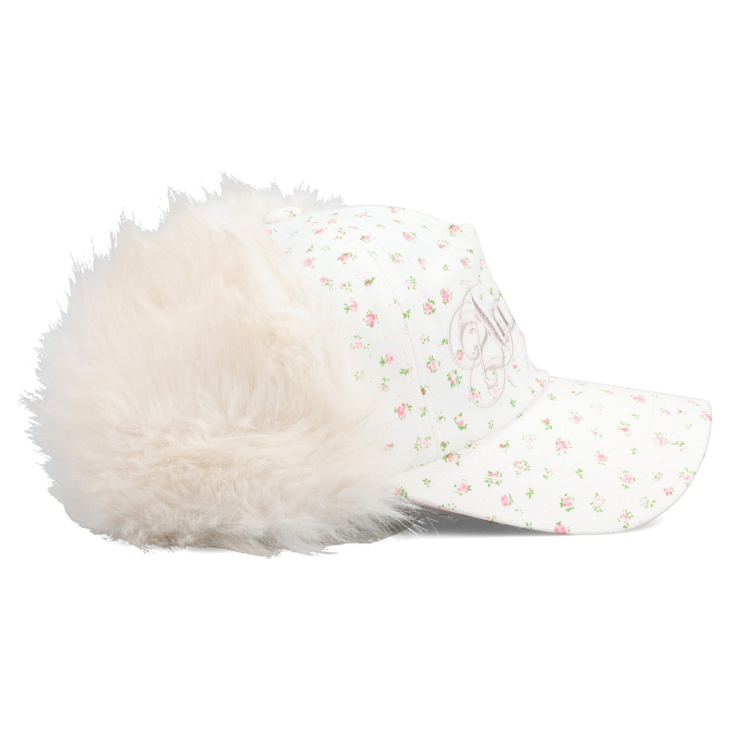 ARCHIVES DAISY FUR EARFLAP CAP / IVORY