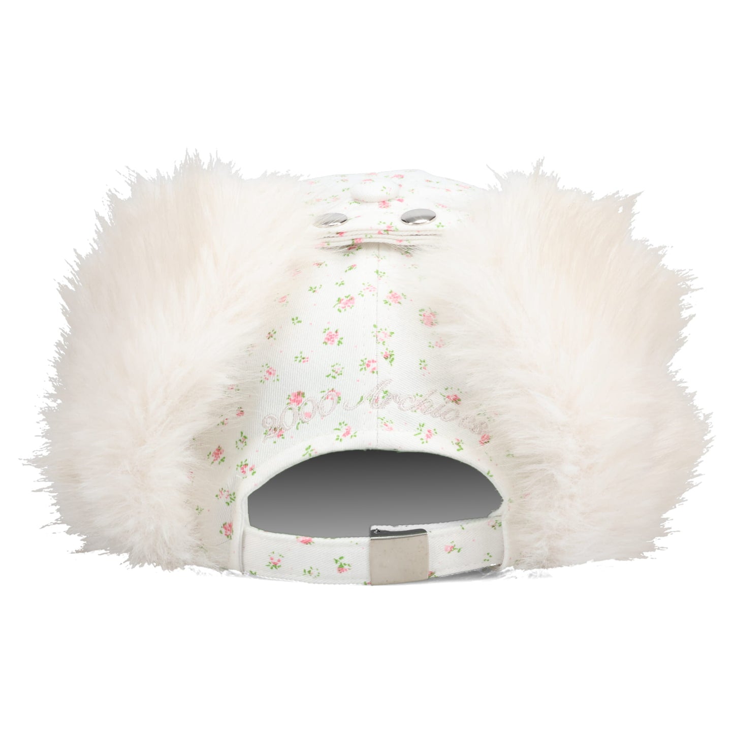 ARCHIVES DAISY FUR EARFLAP CAP / IVORY