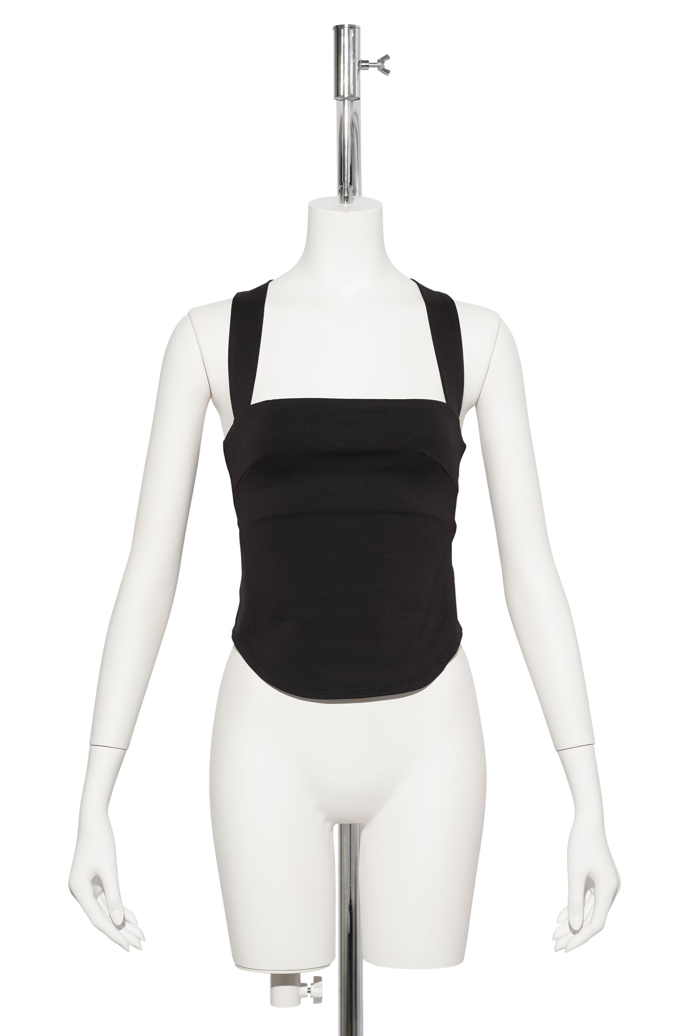 CONTOUR CROSS BACK TANK / BLACK