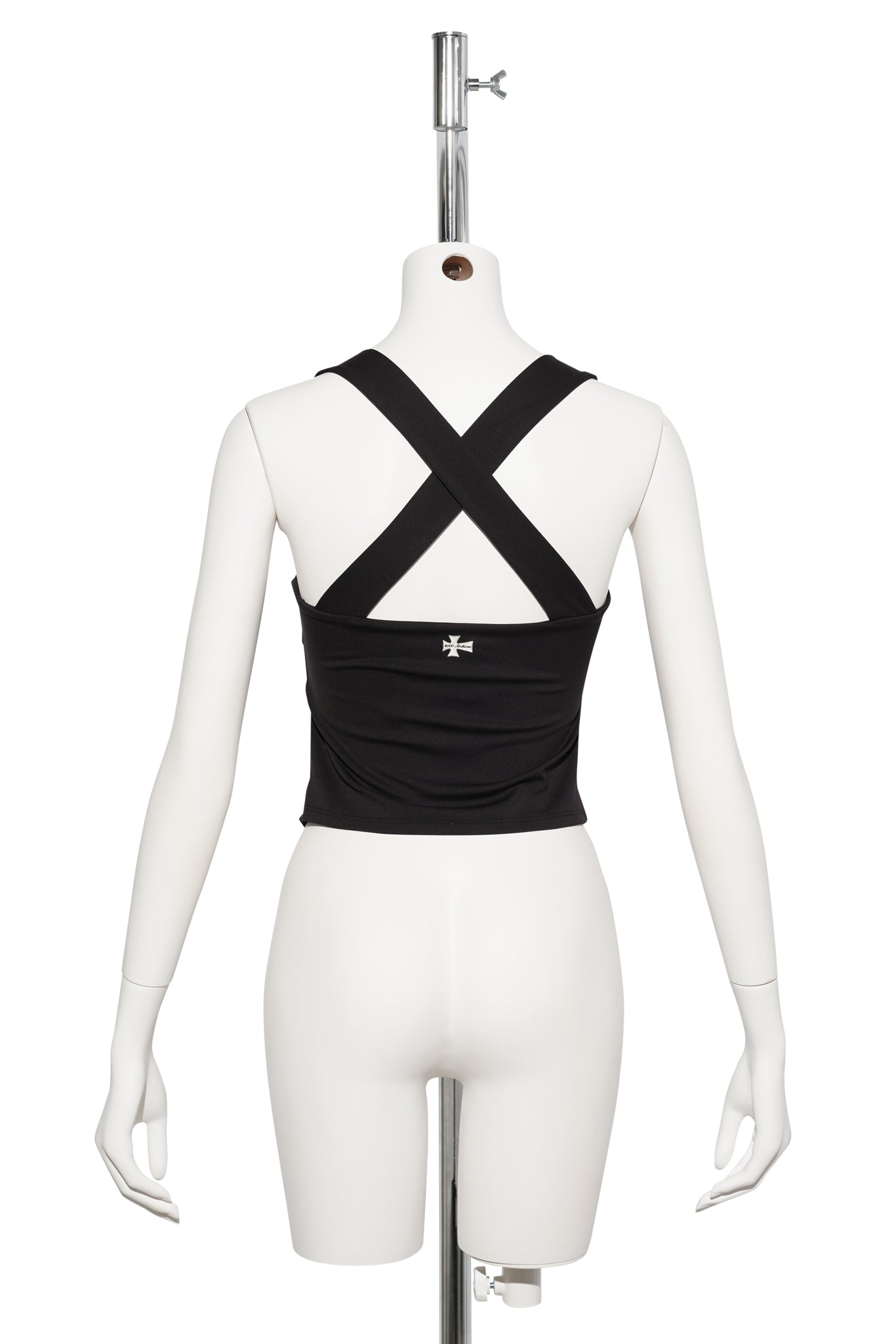 CONTOUR CROSS BACK TANK / BLACK