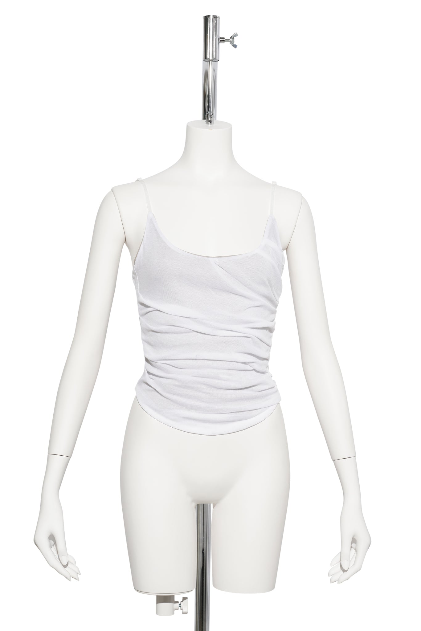 DIRTYPLAY PLEATED TANK / WHITE