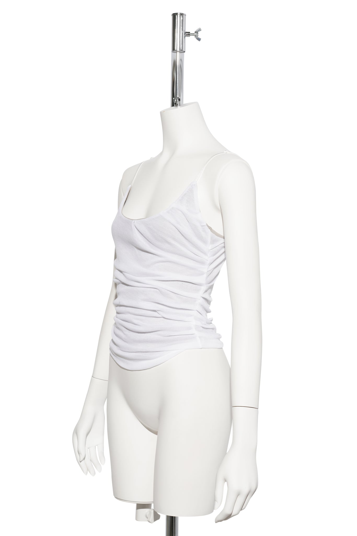 DIRTYPLAY PLEATED TANK / WHITE