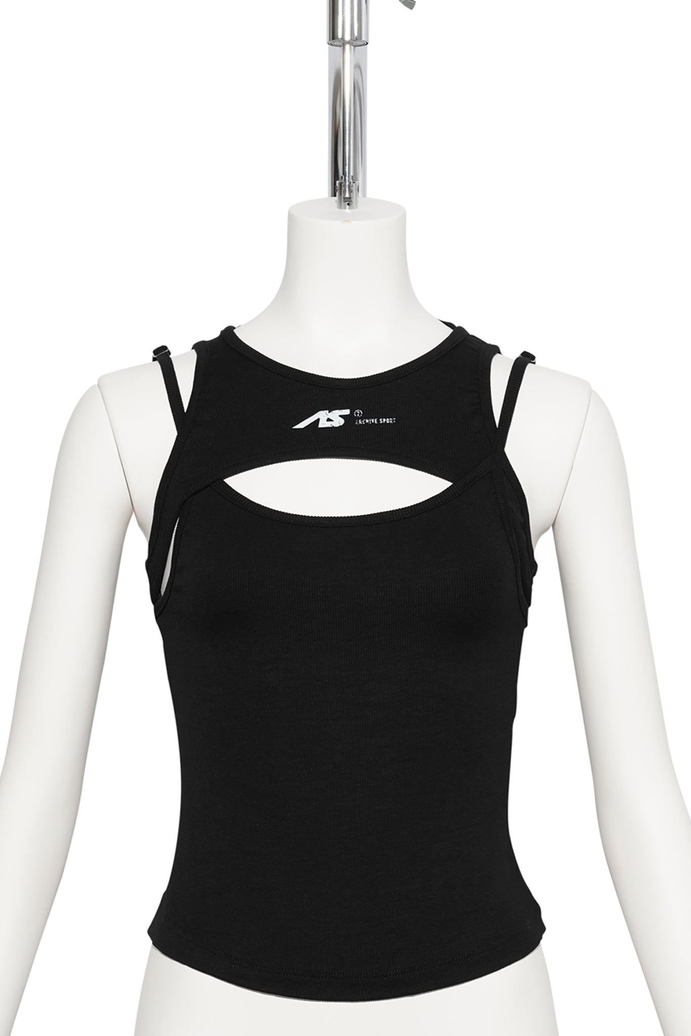 VALE LAYERED TANK / BLACK