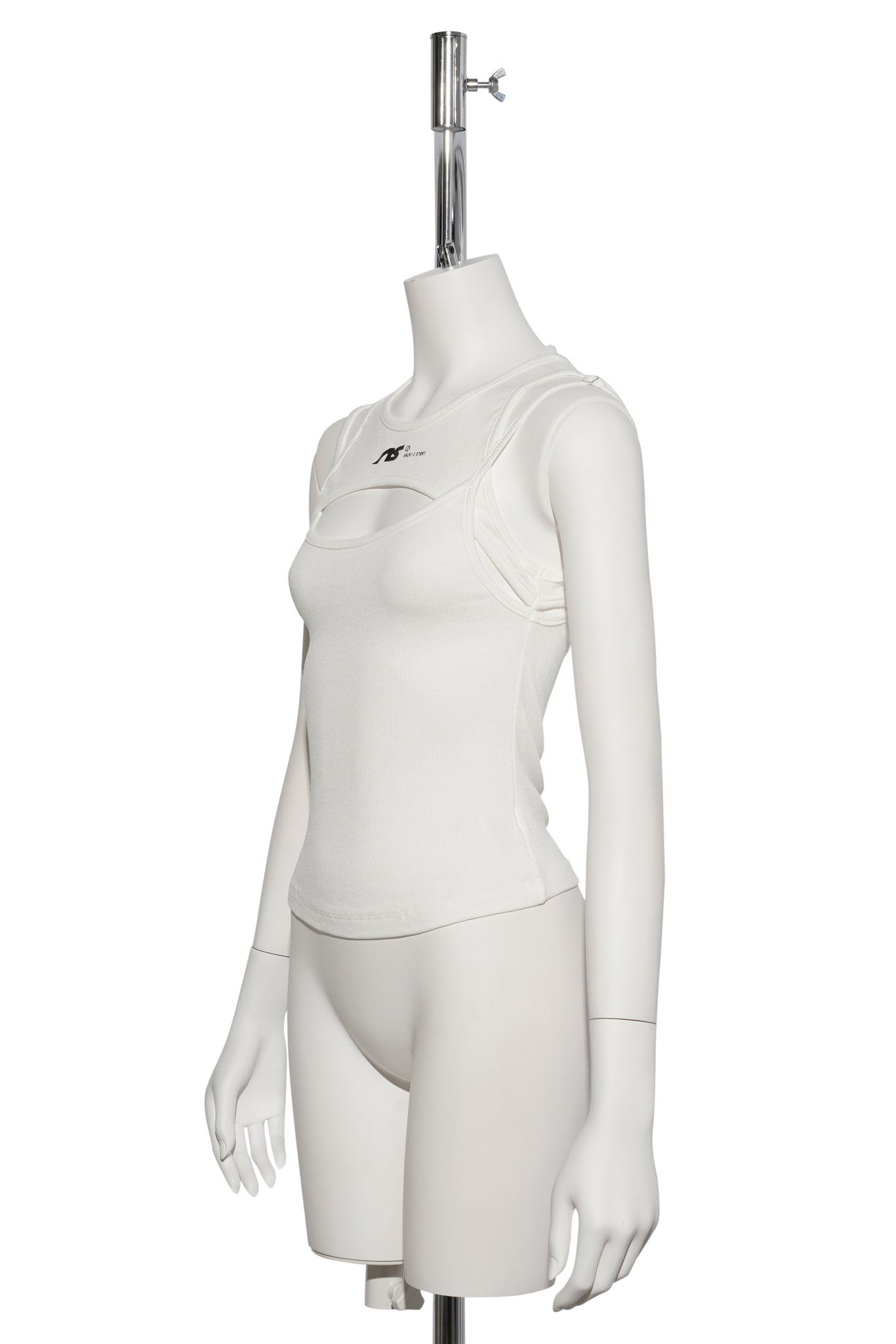 VALE LAYERED TANK / WHITE