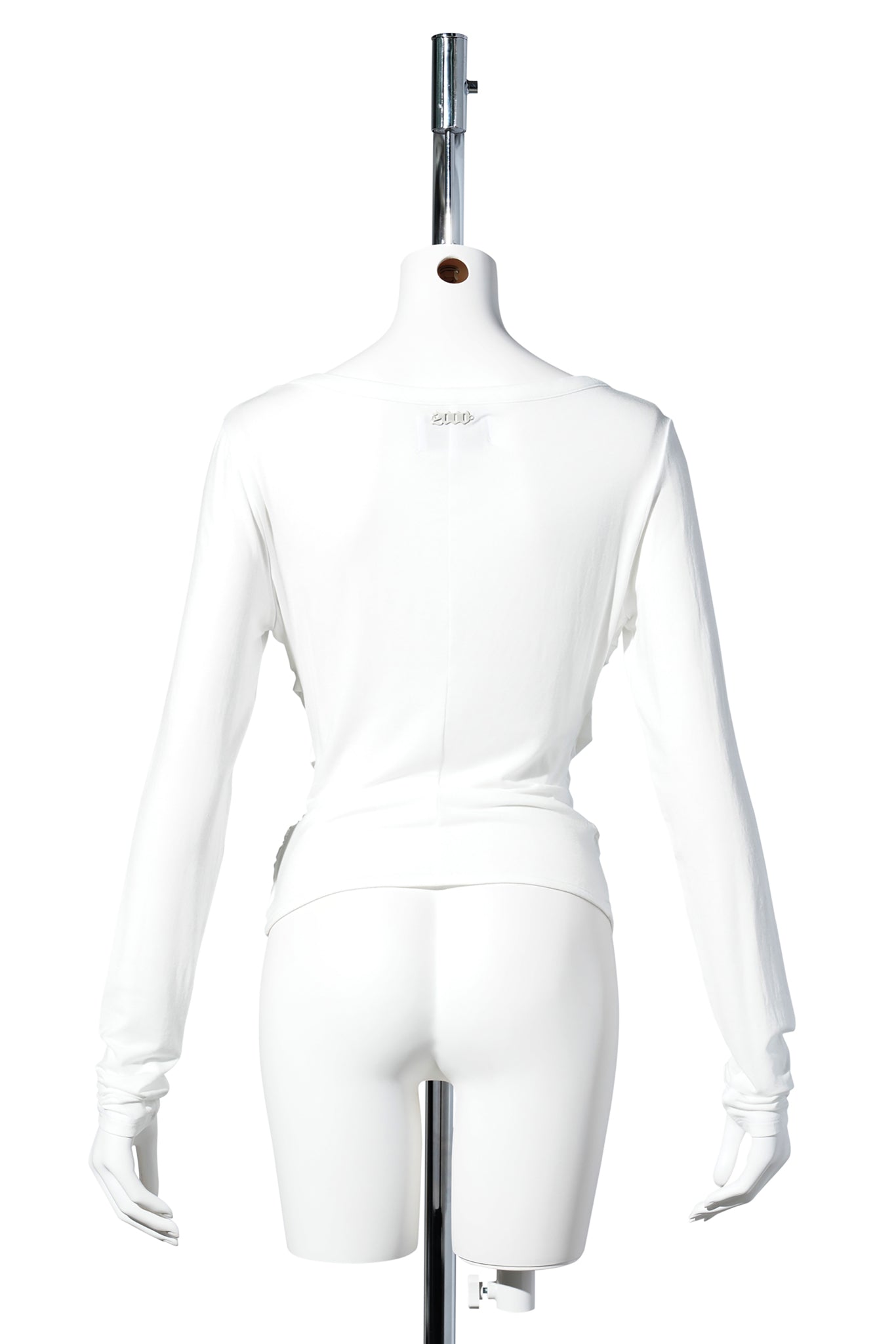 LEXI GARTER TOP / WHITE