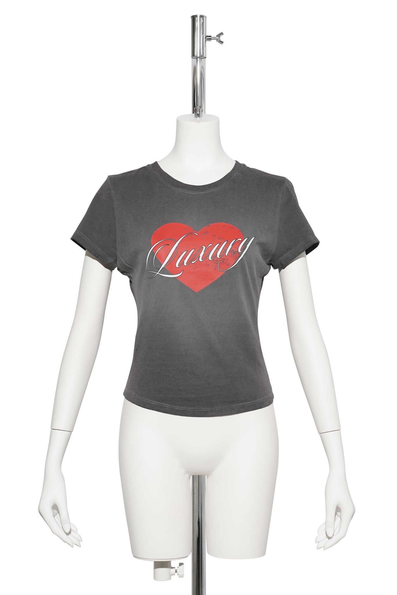 LUXURY TEE / BROWN GREY