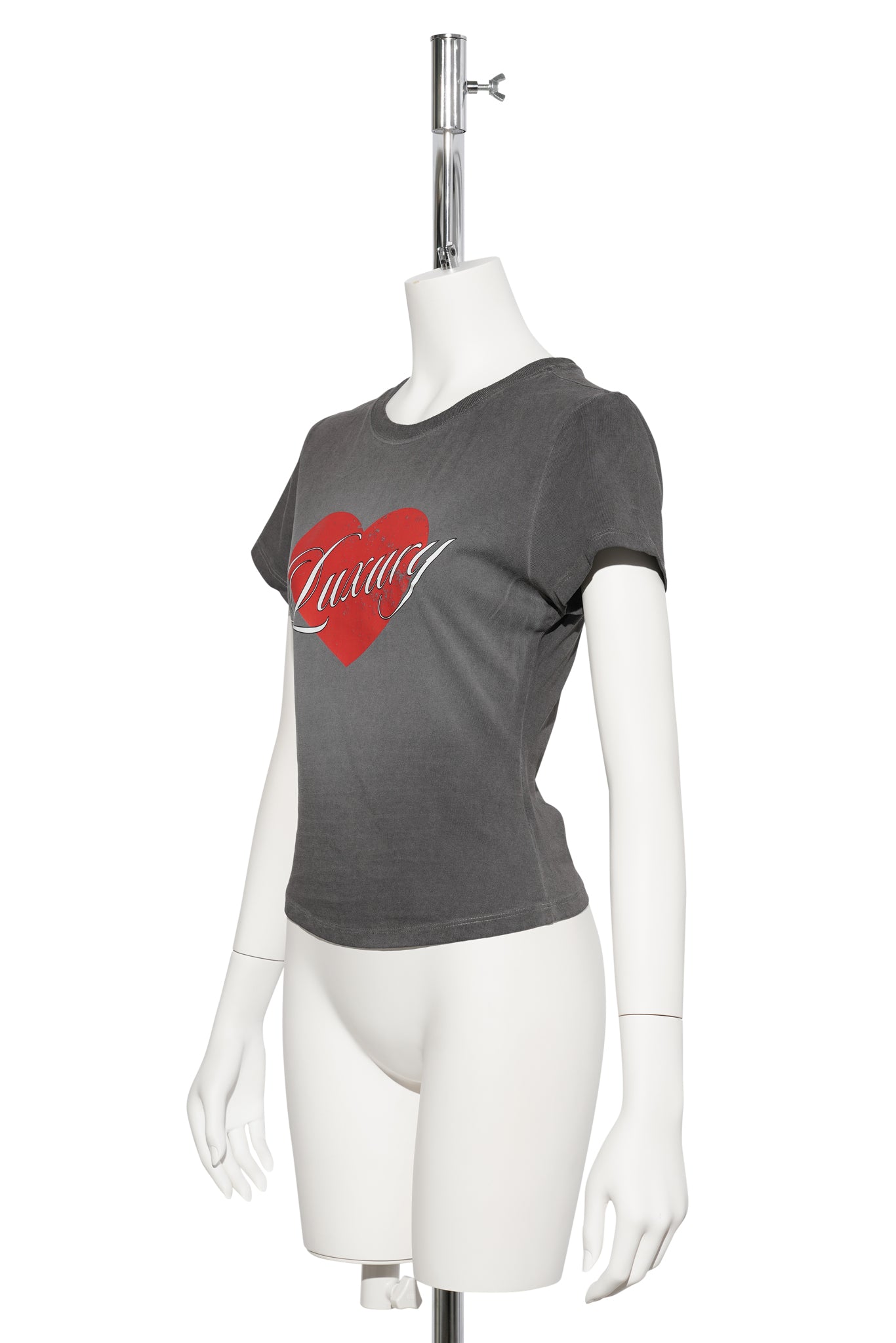 LUXURY TEE / BROWN GREY