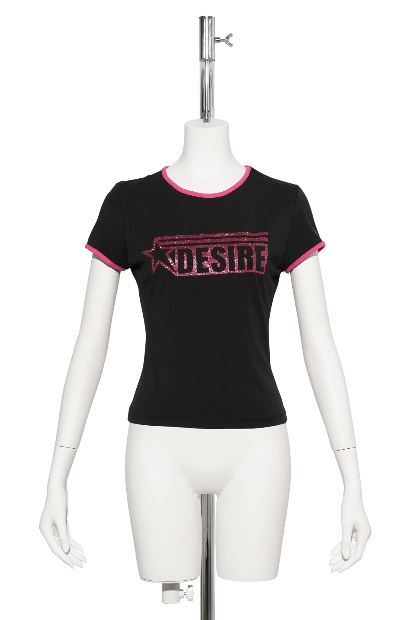 DESIRE BABY TEE / BLACK