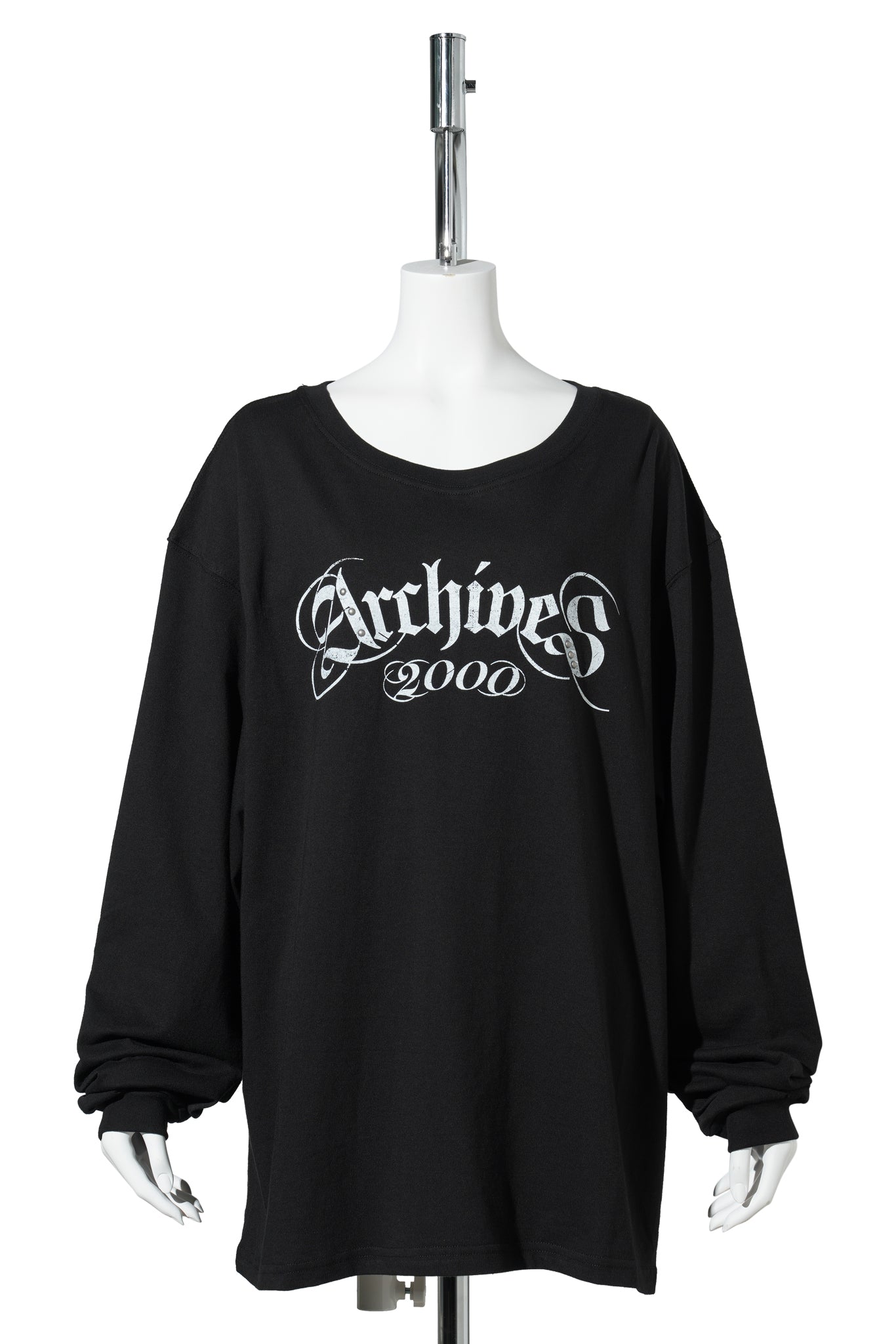 2000 OVERSIZED T-SHIRT / BLACK