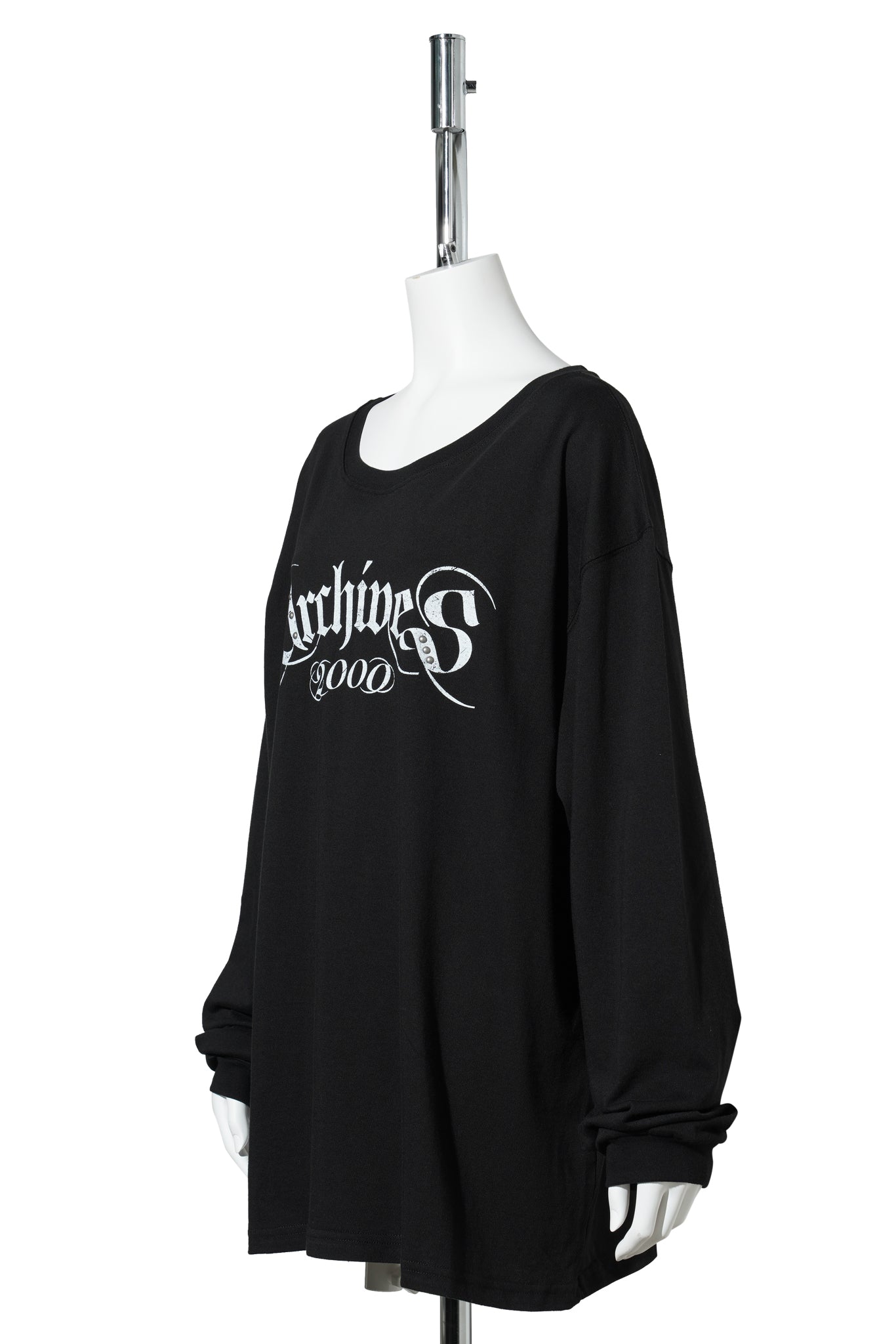 2000 OVERSIZED T-SHIRT / BLACK