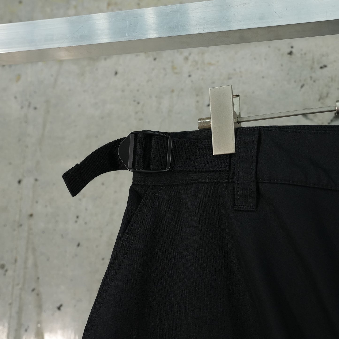 ''OVERTIME'' CARGO PANTS / BLACK