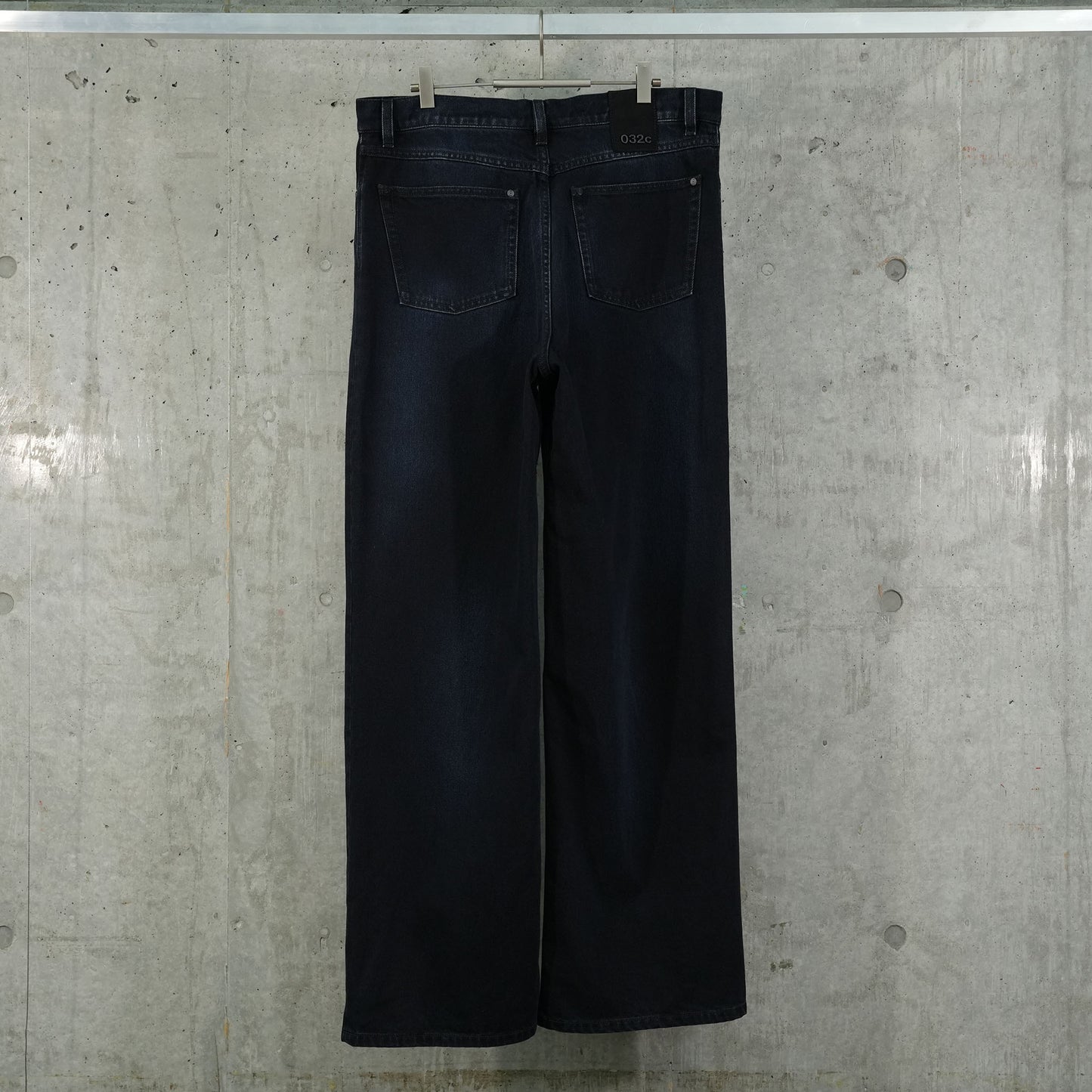 ''GOYA'' WIDE LEG JEAN / WASHED DARK BLUE