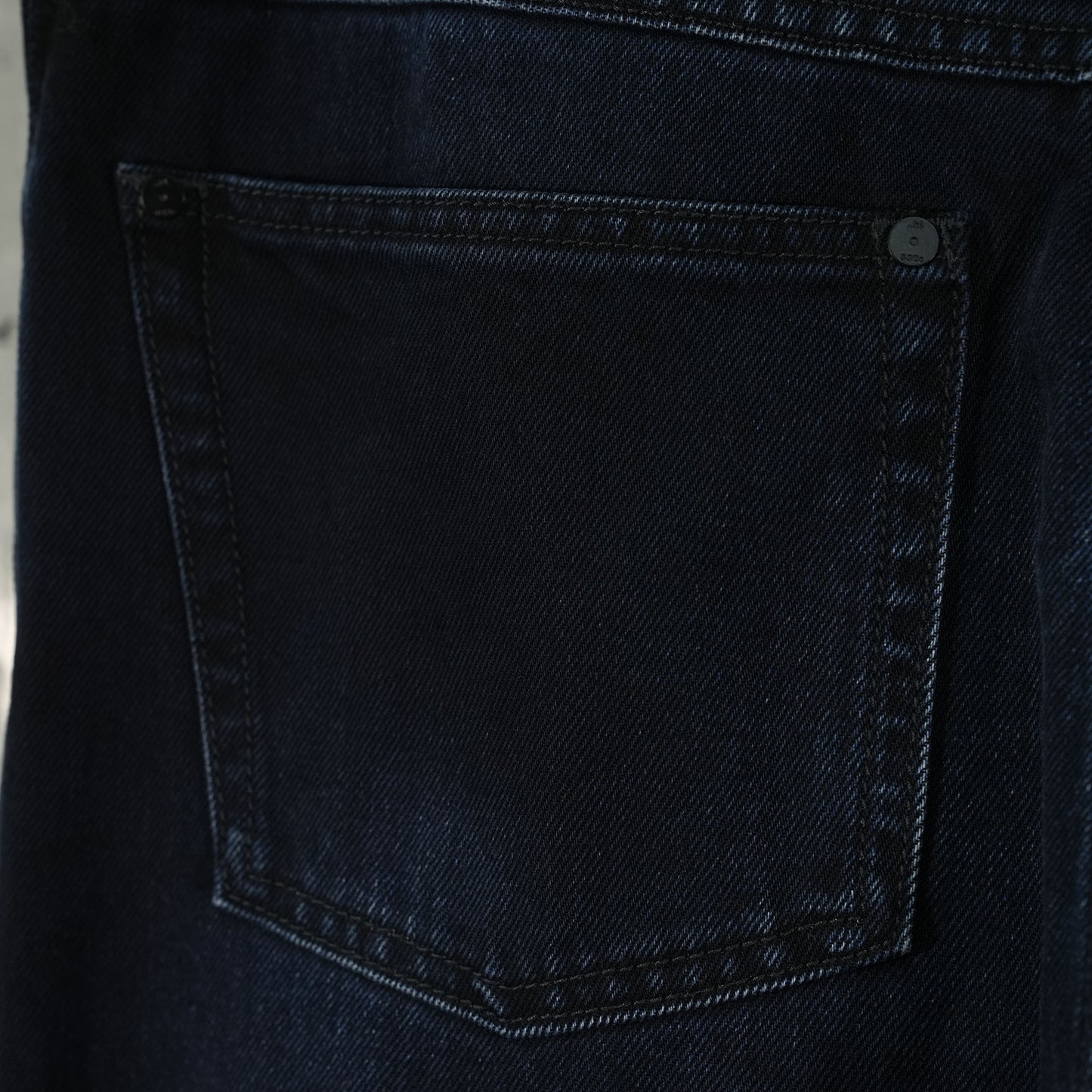 ''GOYA'' WIDE LEG JEAN / WASHED DARK BLUE