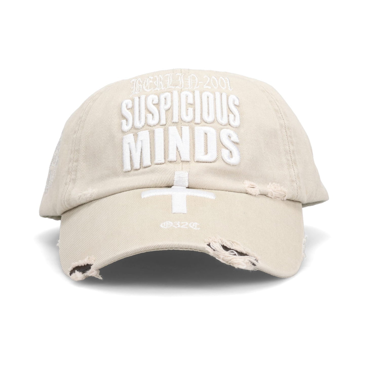 "SUSPICIOUS MINDS" CAP / FADED GREY