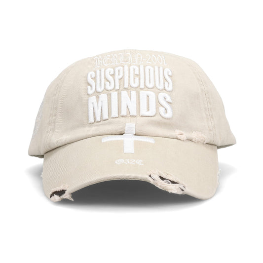 "SUSPICIOUS MINDS" CAP / FADED GREY