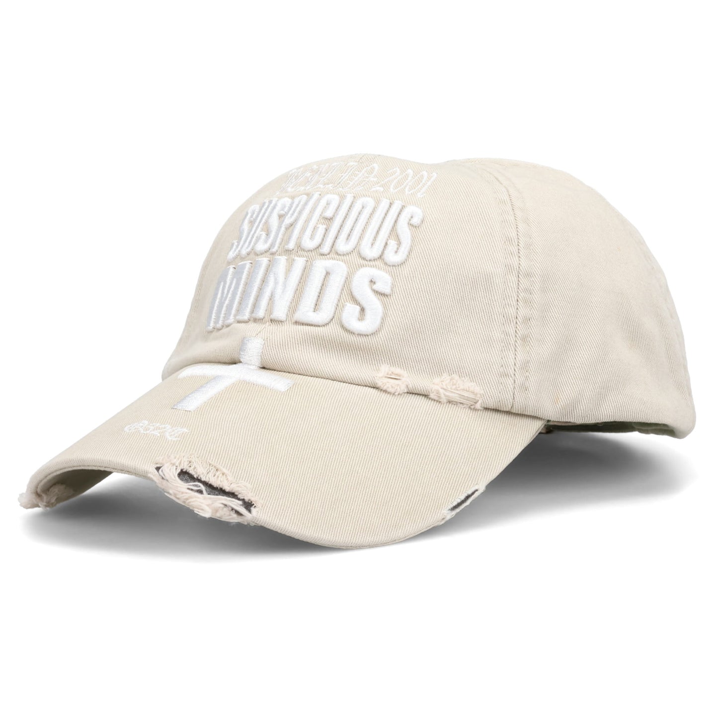 "SUSPICIOUS MINDS" CAP / FADED GREY