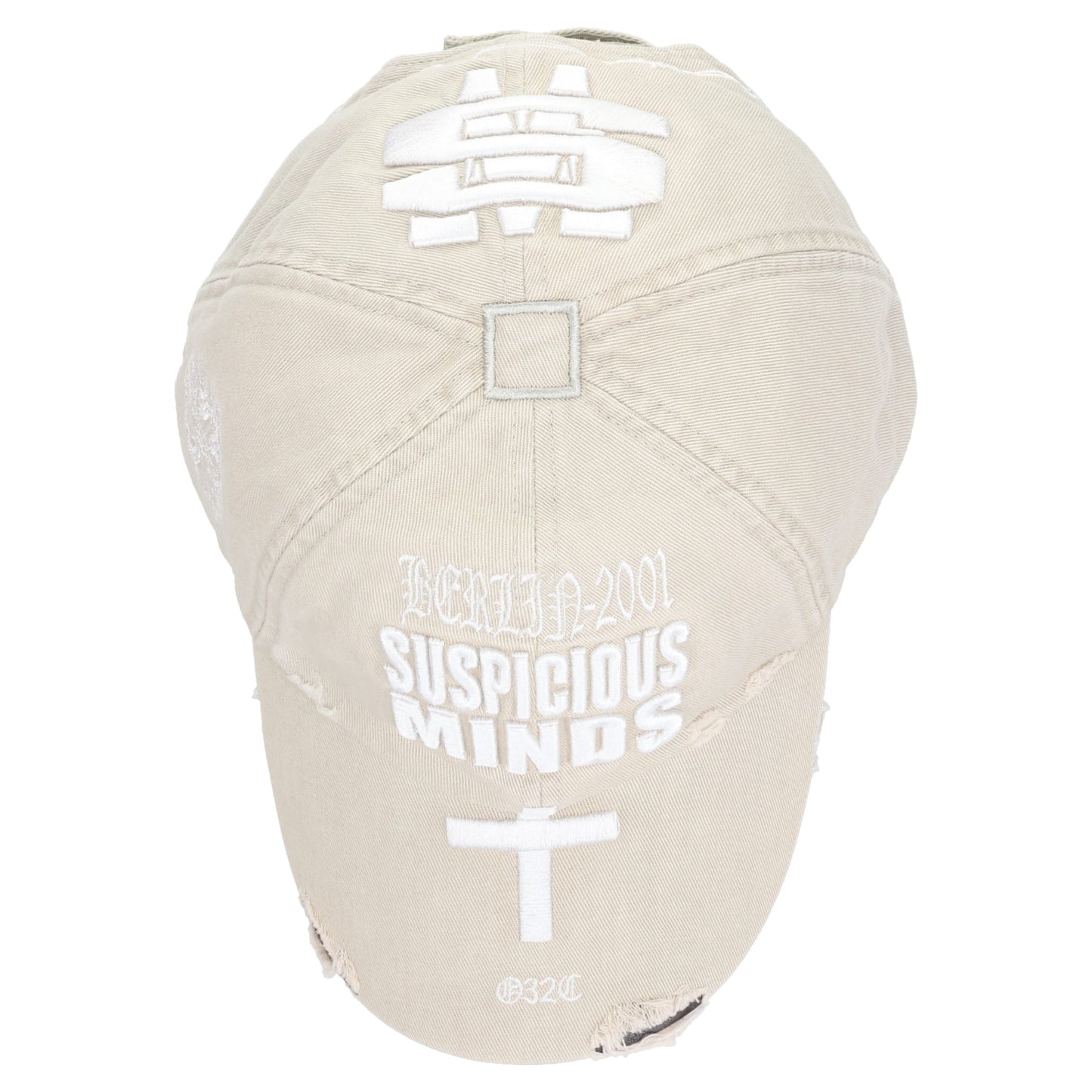 "SUSPICIOUS MINDS" CAP / FADED GREY