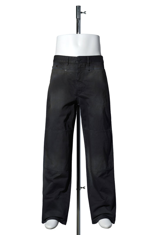 ''WORKWEEK'' PANTS / WASHED BLUE