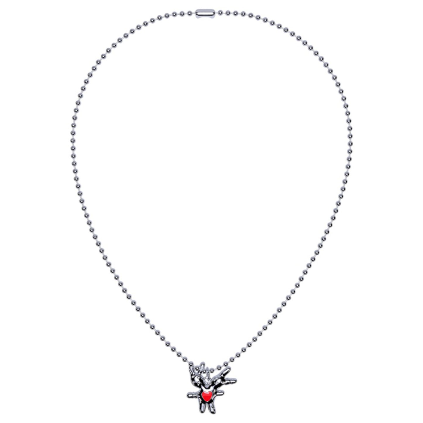 MUTANT RABBIT NECKLACE / SILVER