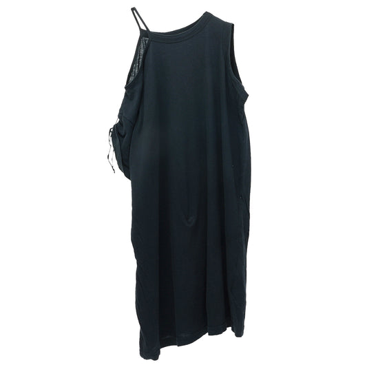 ASYMMETRY DRESS / BLACK