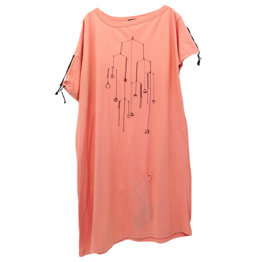 T-SHIRT DRESS / ORANGE