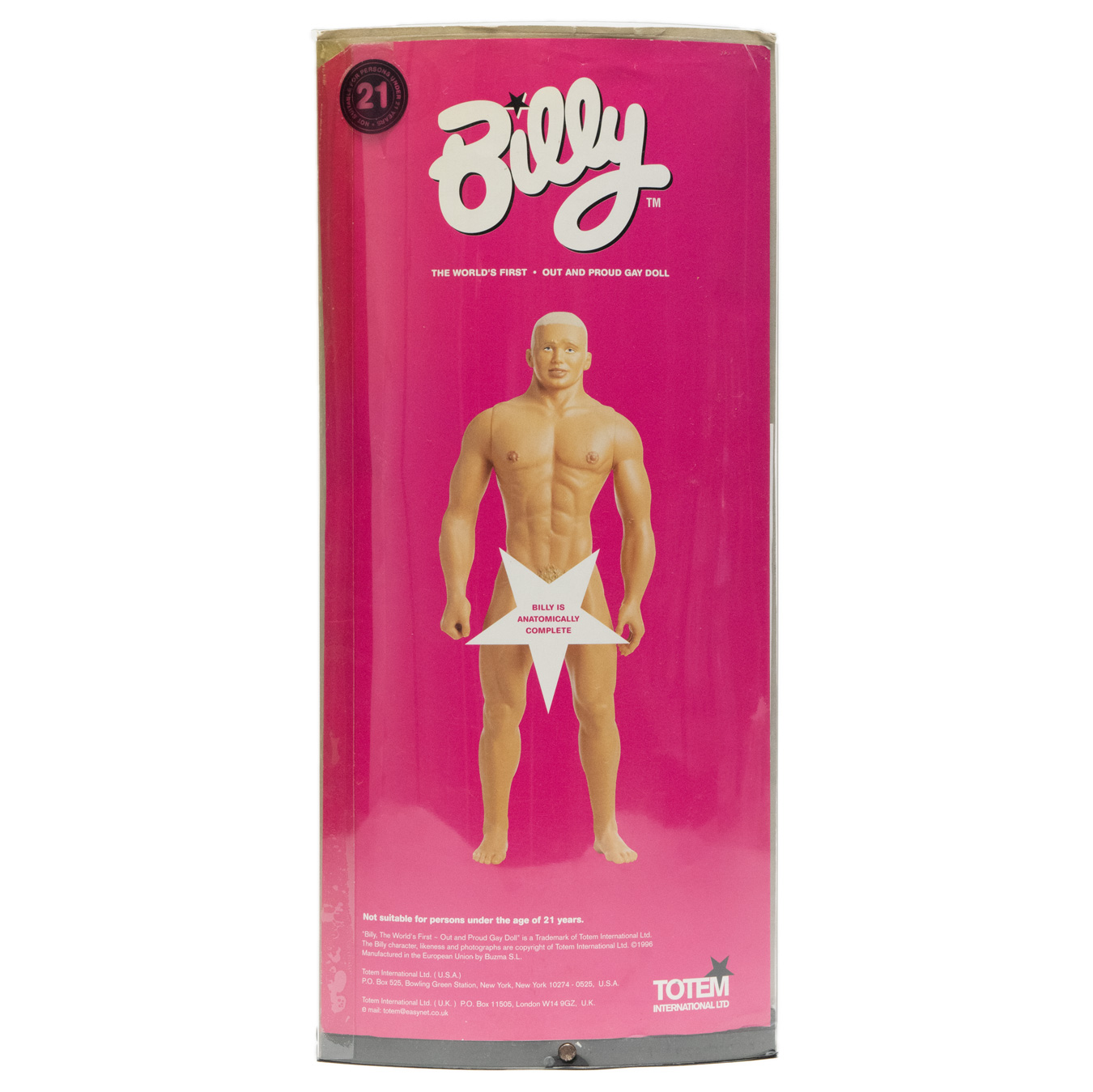 THE WORLD'S FIRST・OUT AND PROUD GAY DOLL　Sailor Billy Doll