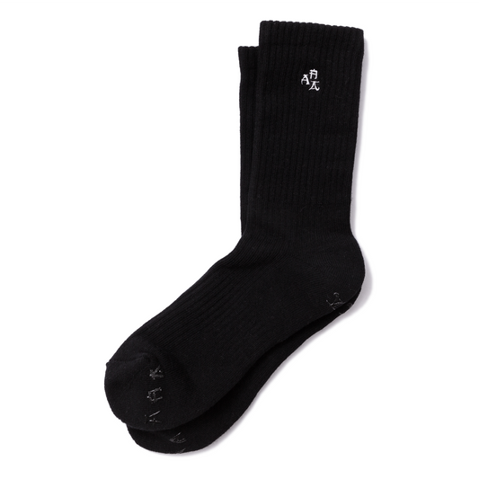 LOGO SOCKS / BLACK