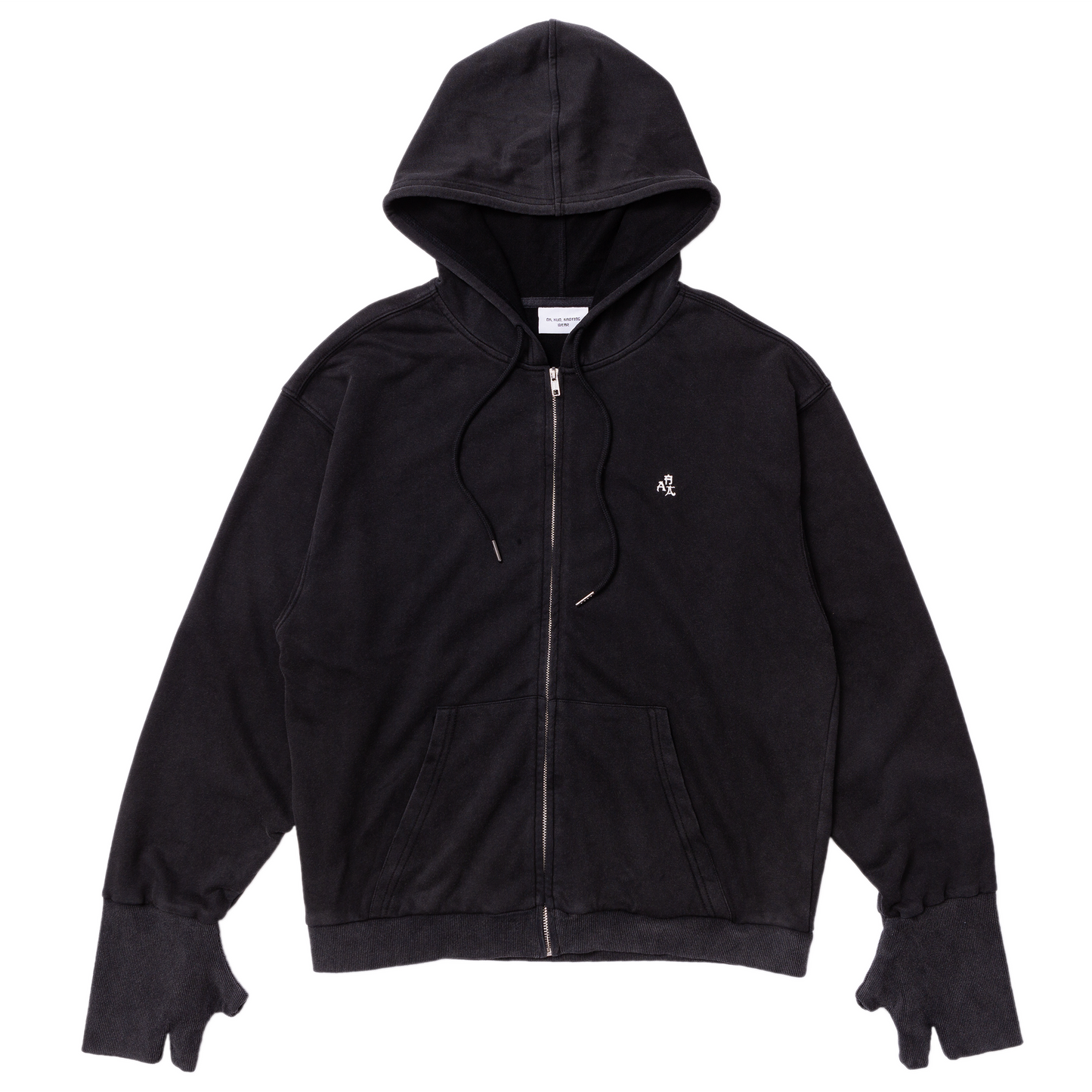 SE ZIP UP HOODIE / BLACK