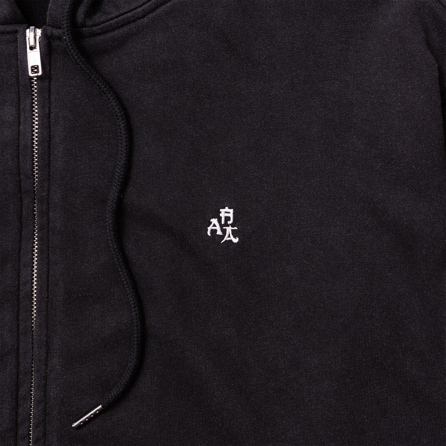 SE ZIP UP HOODIE / BLACK