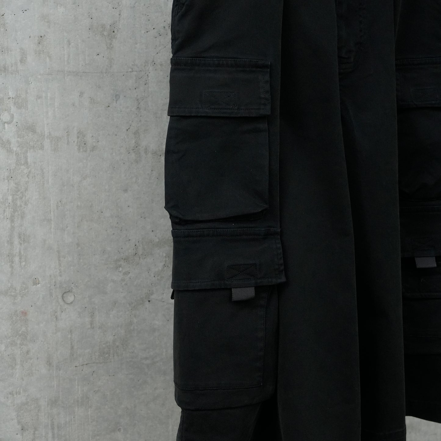 SE TECHNO CARGO PANTS / BLACK