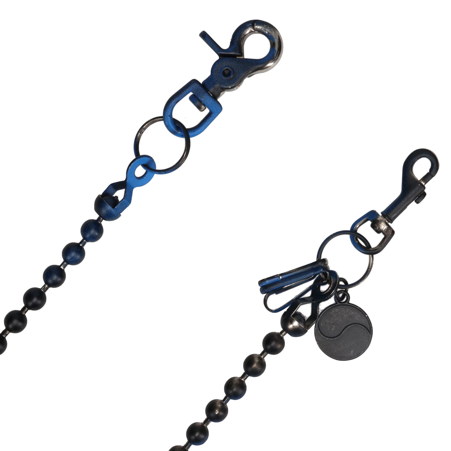 (Acc. 4B - Col. 5) BLACK/BLUE BALL BELT CHAIN