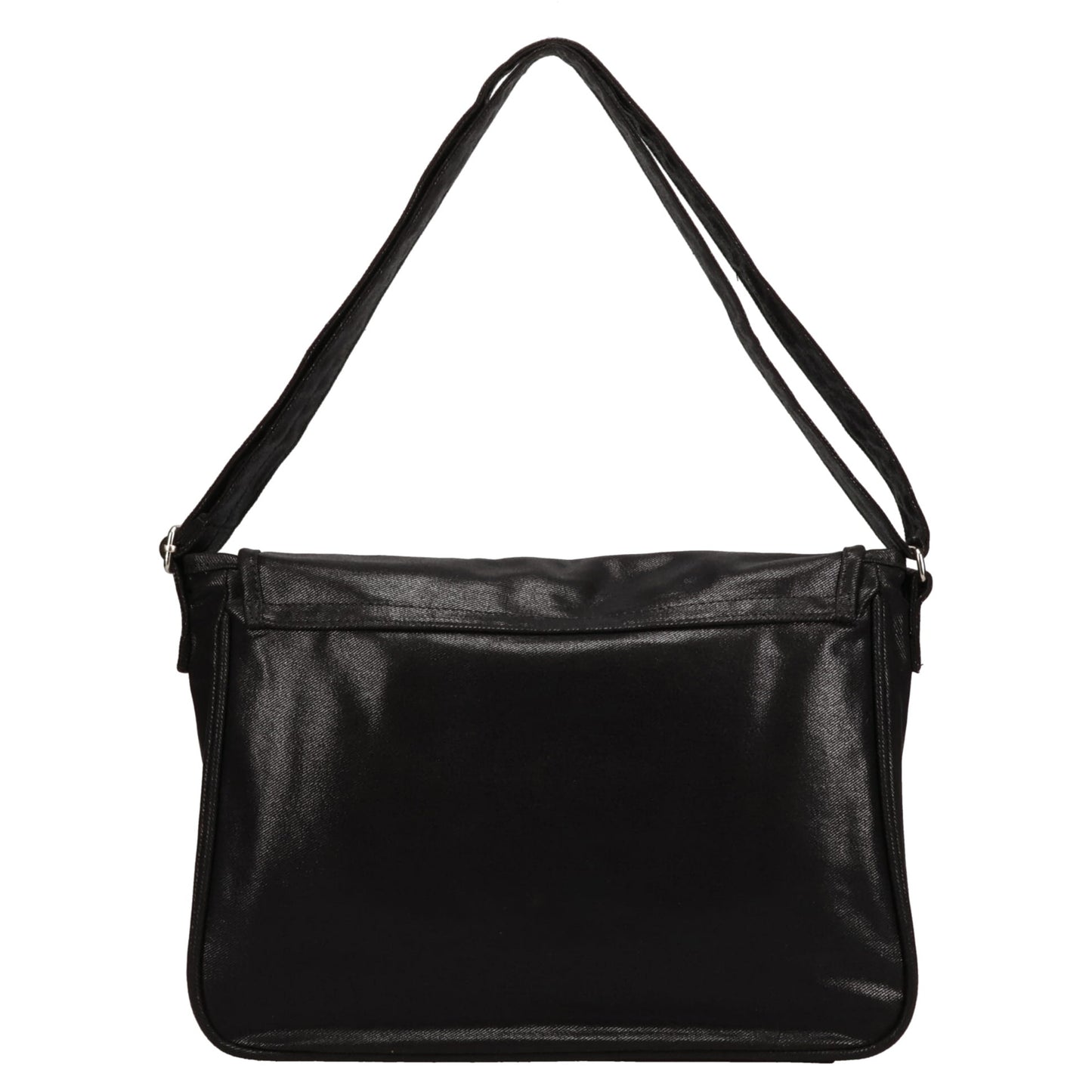 ZIP MESSENGER BAG / BLACK