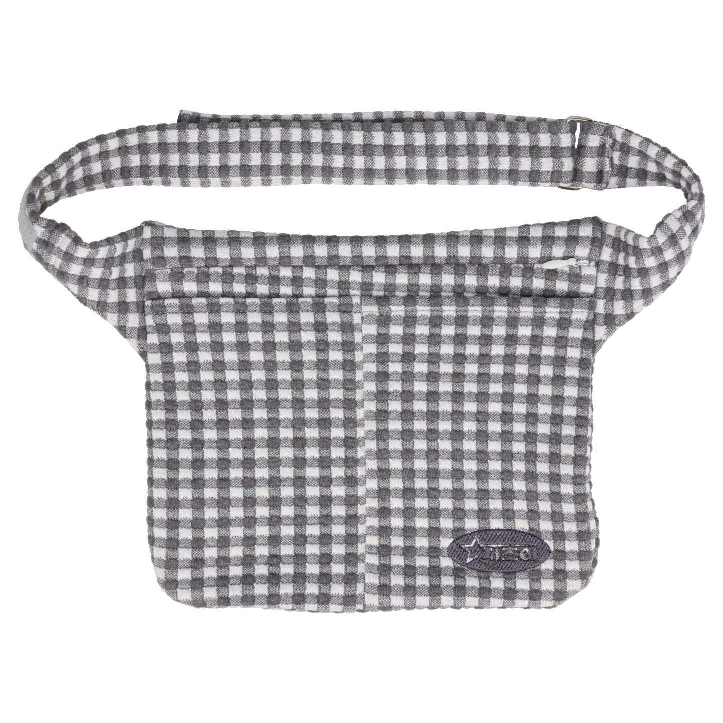 WAIST BAG / CHECK GREY